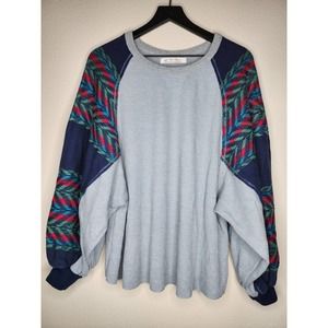 We the Free Rainbow Dream Sweater Pullover Sz Medium